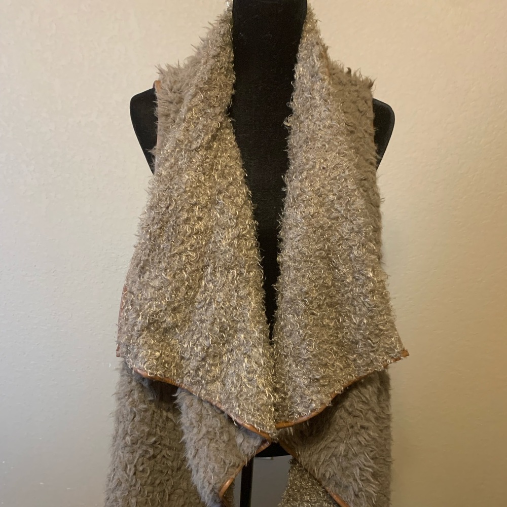 Reversible Faux Shearling Vest